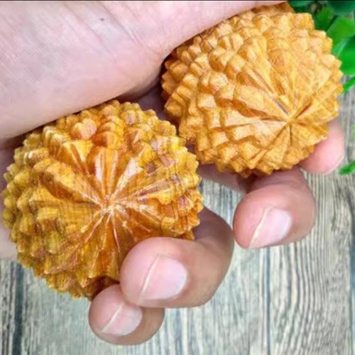 2pcs wooden hand massage ball - massage,