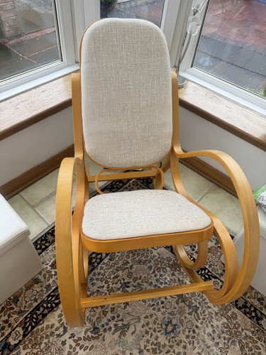 Wooden framed upholstered