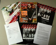 U2  How to Dismantle an Atomic Bomb RARE PROMO MATERIAL - VARIOUS ITEMS