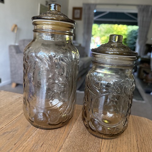 Italian smoke glass storage - italian,