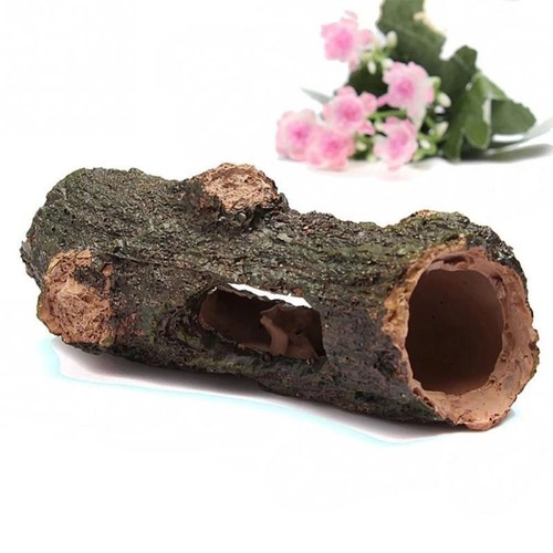 Tree log hide ornament trunk - log,