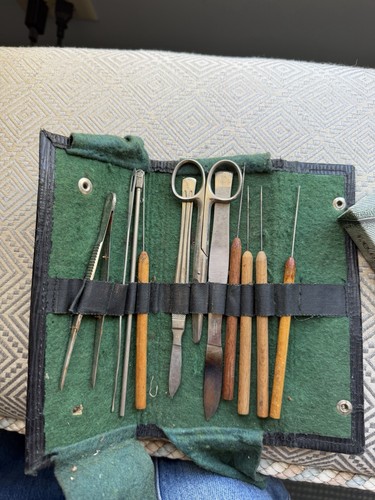 Vintage dissecting kit - vintage,