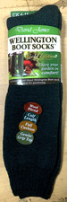 Mens Wool Socks Boot Wellington Welly Knee High Thick Thermal UK Size 6-11