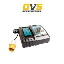 Makita 110V DC18RC 18V LI-ION Fast Battery Charger Yellow Plug