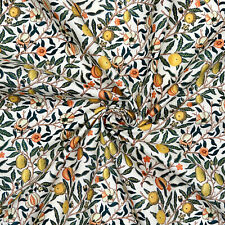 William Morris Fabric - Vintage Pomegranate Cotton Percale Dressmaking Fabric