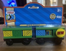 Wooden Thomas Box Cars