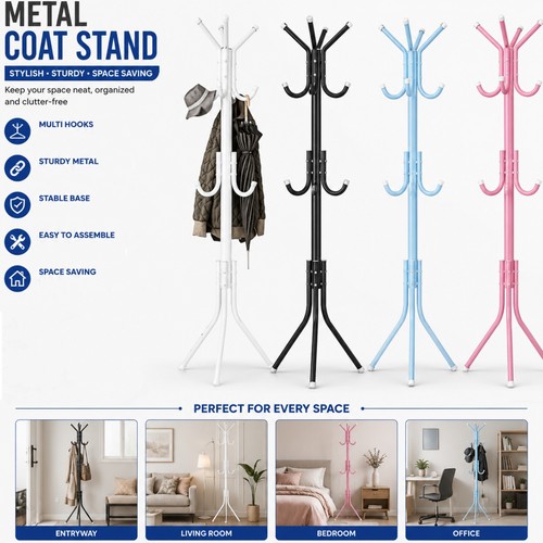 Coat stand garment - rack, metal