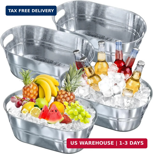 Pcs gallon galvanized tub - pcs,