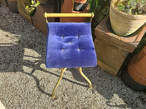 Antique piano chair brass - piano, 4