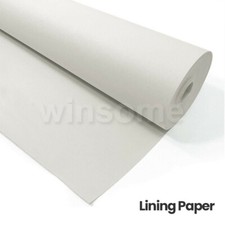 Lining Paper for Walls Plain White Thick 800,1000,1200,1400,1700,2000,2500 Grade