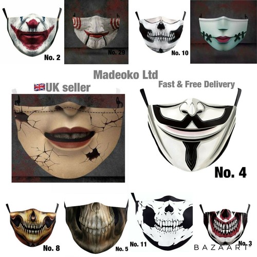 Horror face mask - face, the