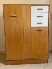 G plan Oak Brandon Gentleman's Compactum Wardrobe