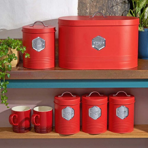 Kitchen storage canister 5pc - kitchen,