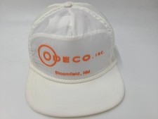 Vintage Odeco Bloomfield New Mexico Rope Snapback (Fits Small) Hat Cap Men White