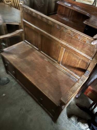 20th century oak hall - 20th-century,