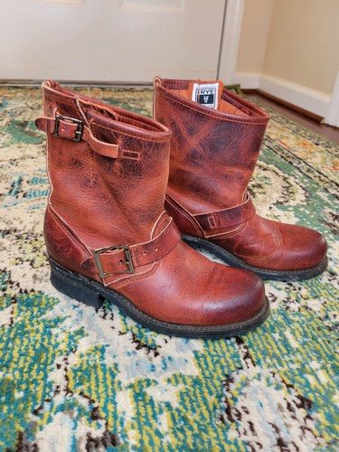 Frye engineer red - frye,