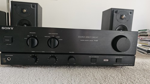 Sony f120 stereo integrated - ta-f120,