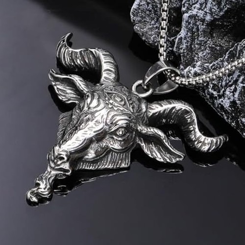 Lucifer demon goat skull - lucifer,