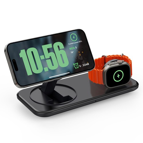 2in1 magnetic wireless charger - 2in1,
