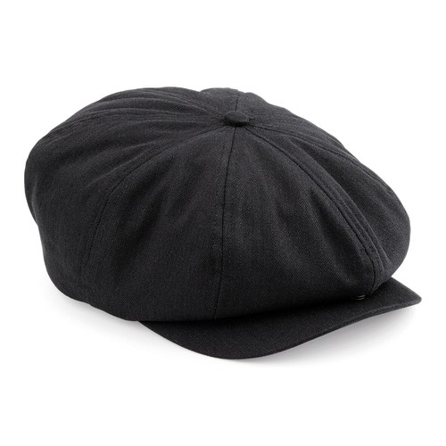 Flat cap with peak shelby - flat,