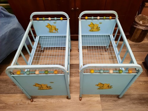 Vintage doll bed - vintage, crib