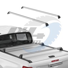 Mitsubishi L200 Series 5/6 Mountain Top Roll Silver Cross Bars
