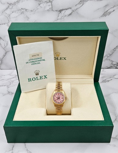26mm rolex datejust 69178 pink - rolex,