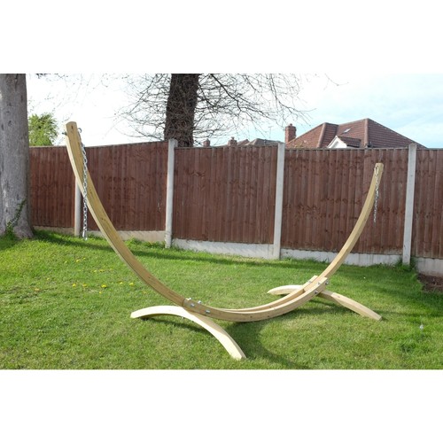 Outdoor spruce wood - spruce, hammock