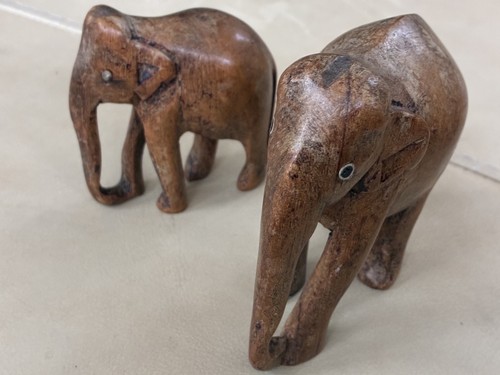Vintage hand carved wooden - hand,