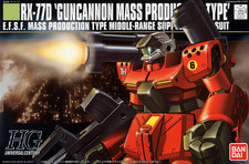 Bandai Gundam Guncannon Mass Production Type 1/144 HGUC High Grade Model Kit