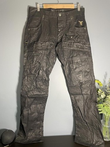 Police 883 black faux leather - police,
