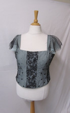 MARIA COCA Mint Green & Black