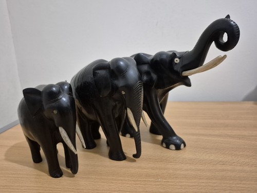 Three antique elephants - 3,
