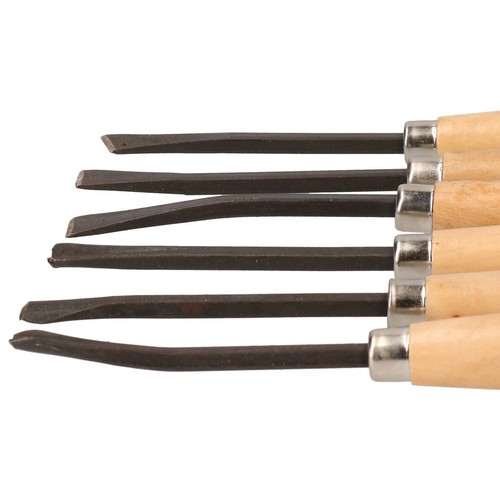 6pc carving chisel wood work - chisel,
