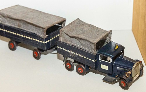 Tippco truck clockwork trailer - truck,