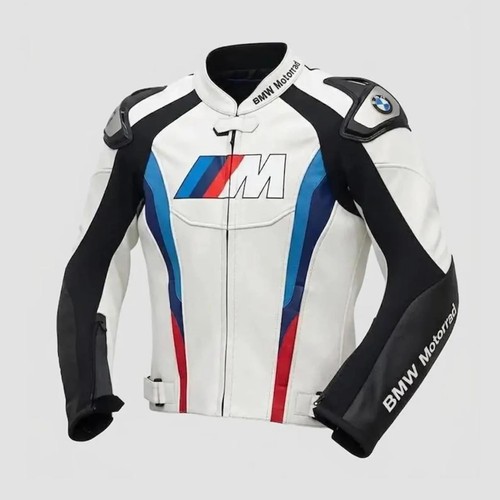 Bmw motorrad white leather - motorrad,