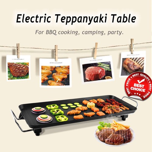 Electric table top grill - table,