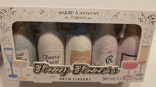 🔥Asquith & Somerset Prosecco Brut rose scented Bath fizzers Christmas Gift 🎁🎄