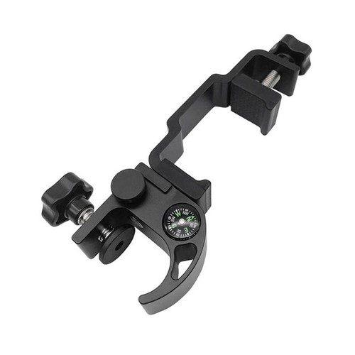 Pole clamp for survey - pole,