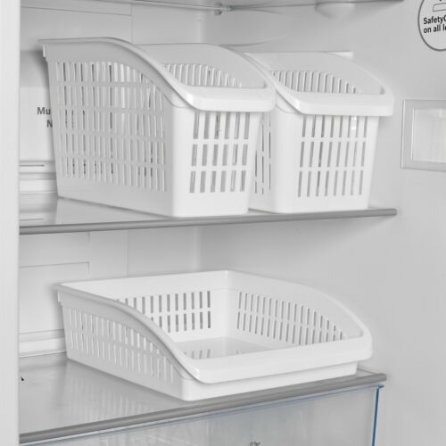 White fridge storage box - storage,