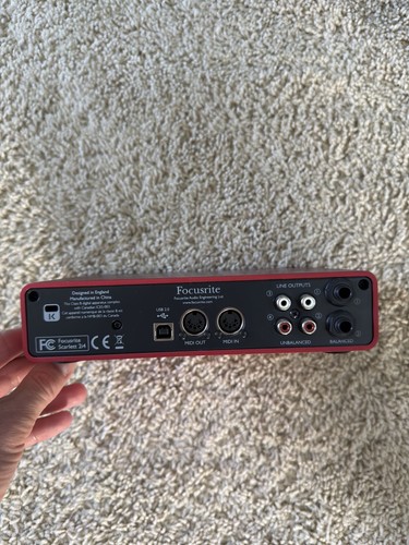 Focus rite scarlett 2i4 usb - rite,