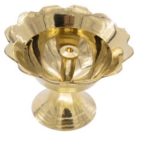 Brass devdas diya - brass,