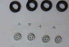 1/43rd scale alloy  wheels by