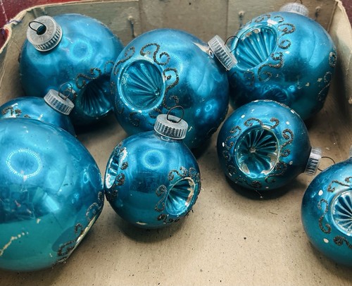 Vintage christmas mercury - christmas, x8
