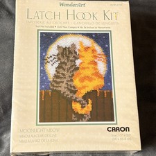 Vintage Latch Hook Kit Cat