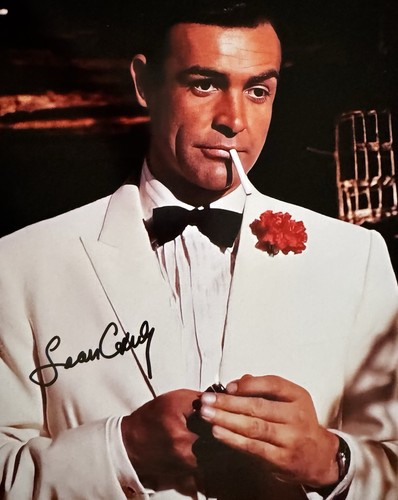 Sean connery signed - connery, x