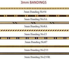3mm wide wood Inlay Banding
