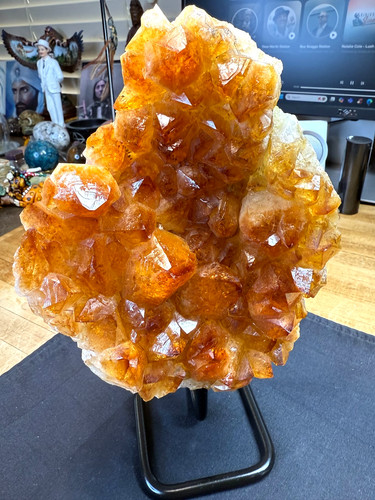 Citrine crystal gemstone - crystal,