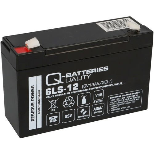 6ls 12ah rechargeable - 6v,