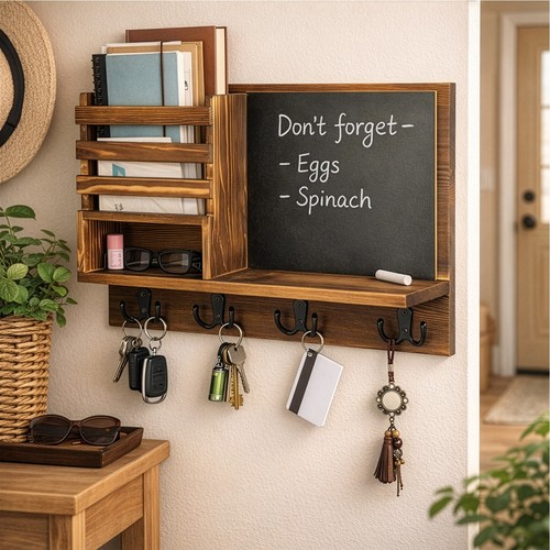 Wall mounted key holder - wall,
